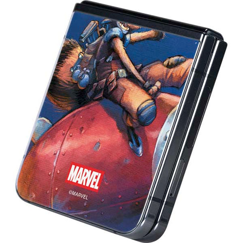 Marvel Rocket Raccoon Rocket Ride Galaxy Z Flip5 5G Skin